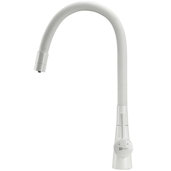 смеситель для кухни lemark comfort lm3075w белый