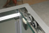 душевой уголок belbagno uno 110×80 uno-ah-1-110/80-p-cr профиль хром, стекло рифленое