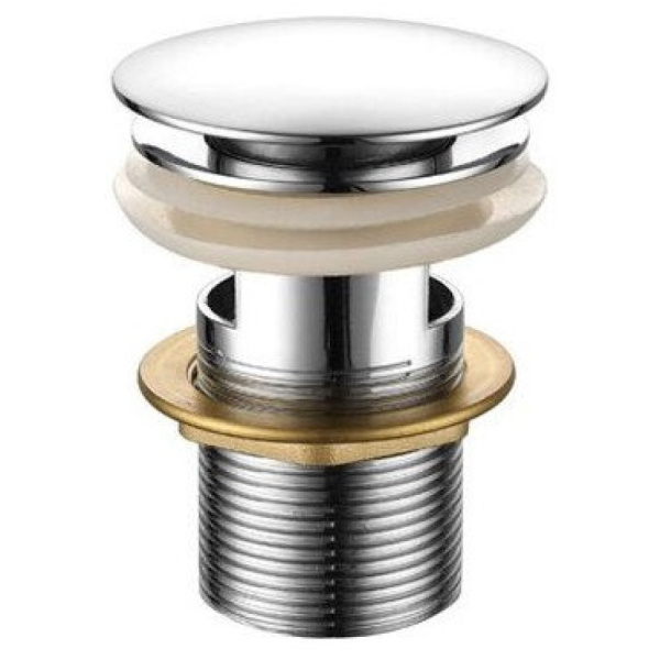 смеситель для раковины с донным клапаном caprigo adria uno 02-525-crm