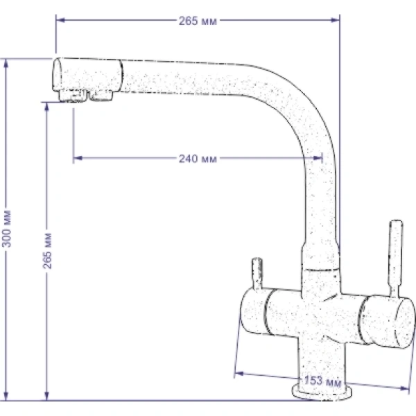 смеситель для кухни seaman barcelone ssl-5383-gun смеситель для кухни seaman barcelone ssl-5383-gun