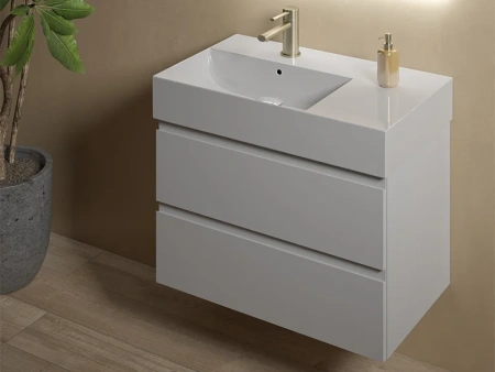 раковина hatria bahia_13 bhd800465011ts0 80х46 см, столешница справа