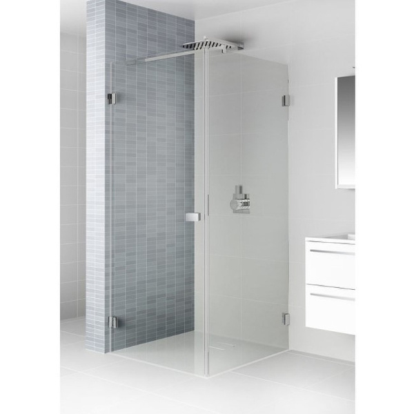 душевой уголок riho sz scandic nxt x201, 97x77x200 см, цвет профиля хром, стекло прозрачное, левый/правый
