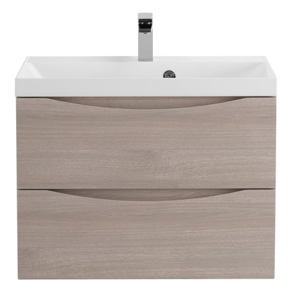 тумба для раковины belbagno marino-700-2c-so-nl-p, подвесная, цвет nero lucido