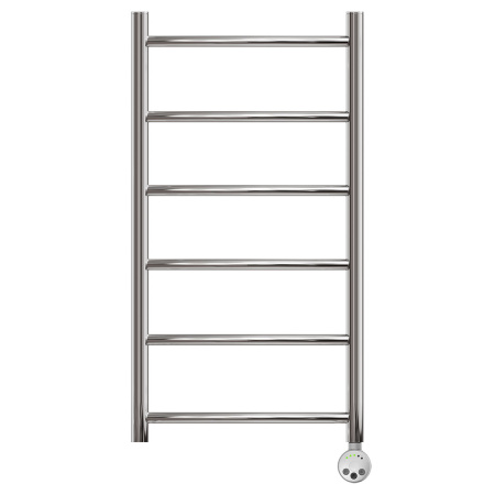 Полотенцесушитель Point Афина П6 PN04158E электрический, левый | правый, 50x80 см, хром