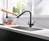 смеситель для кухни lemark comfort lm3075bl черный