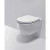 унитаз подвесной geberit icon 204060000 безободковый, цвет белый