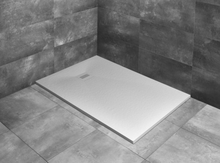 душевой поддон из литьевого мрамора 150×80 см radaway kyntos f white hkf15080-04