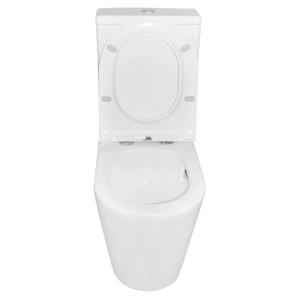 унитаз-компакт azario vetro 380х605х825 напольный, безободковый, слив "торнадо", в комплекте с бачком и быстросъемным сиденьем микролифт (az-2149- uq)