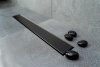 Душевой канал 450 мм Pestan Confluo Frameless Black Matte Line 13701318 2 в 1 с основой под плитку