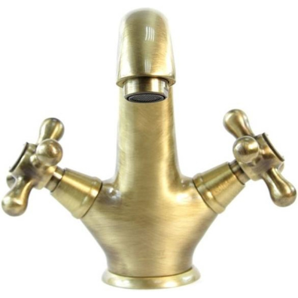 смеситель для раковины webert armony am700102065 цвет бронза