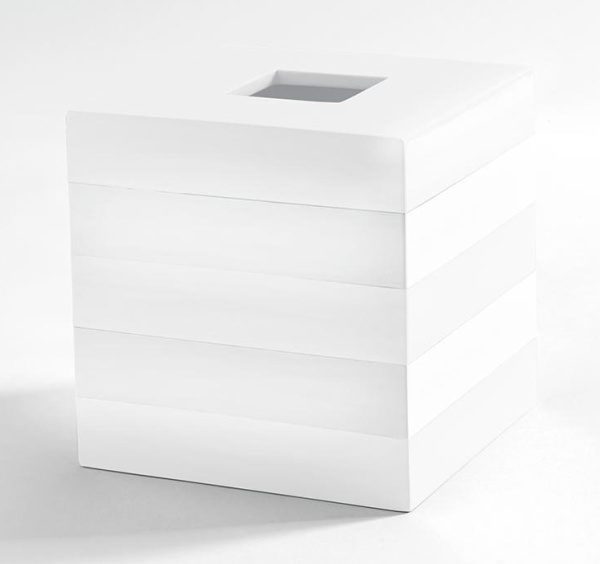 Диспенсер для салфеток Kassatex Cabana White ACL-TH-W белый