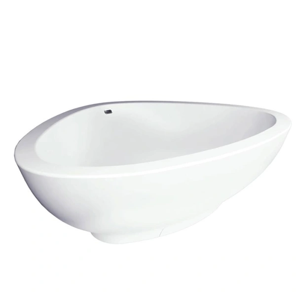ванна из искусственного мрамора axor massaud 190х155, 18950000 белая