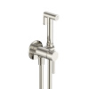 Гигиенический душ со смесителем AQUAme Siena AQM6217BN цвет Никель шлифованный