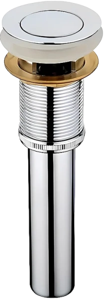 Донный клапан Haiba HB66-2 клик клак, хром