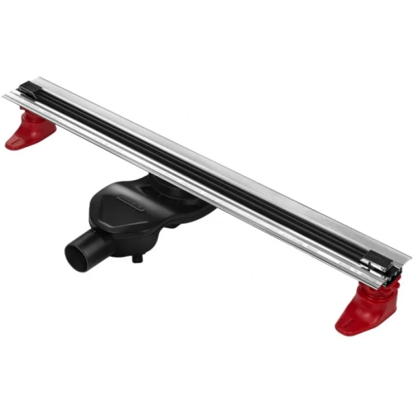 душевой лоток berges super slim 800 095154 с черной матовой решеткой