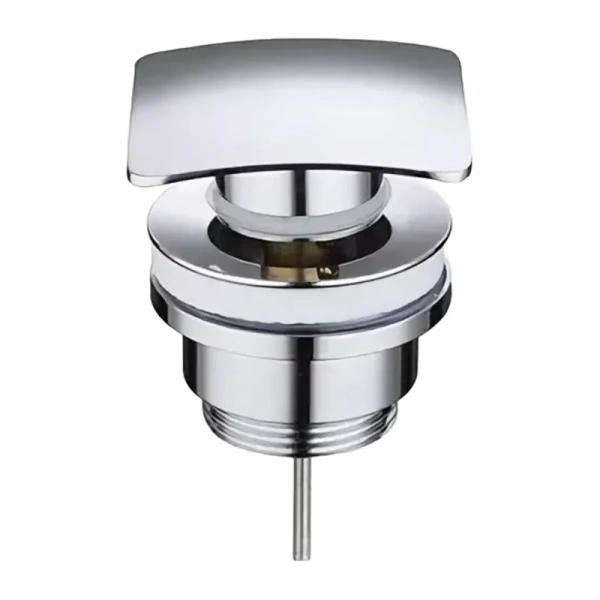 Донный клапан для умывальника Azario G 1 1/4 AZ-106-CHR хром, блистер