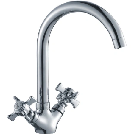 Смеситель для кухни Haiba HB4624 цвет хром