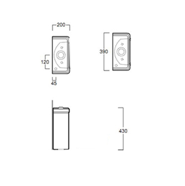 бачок для унитаза simas arcade ar 822 bia