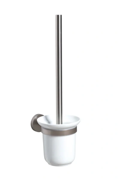 Ёршик для унитаза Allen Brau Priority 6.31008-BN настенный, брашированный никель
