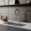 смеситель для кухни iddis ace acesbffi05 хром, с гибким изливом