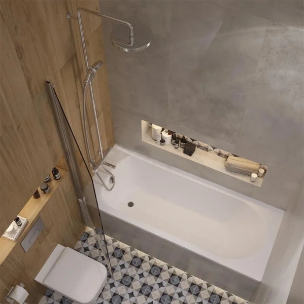 чугунная ванна jacob delafon soissons e2941-00 150x70 см, белая