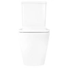 унитаз компакт azario quadro az-2175 uq1 напольный, безободковый, слив "торнадо", с бачком и сиденьем микролифт, 60.5х34х81 см, белый