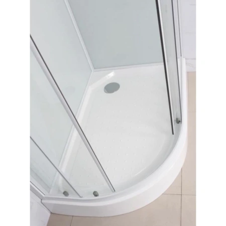 душевая кабина 100x80x220 см frank f418r white 418419 прозрачное
