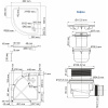 душевой поддон wasserkraft isen 80×80 26t00 белый глянец