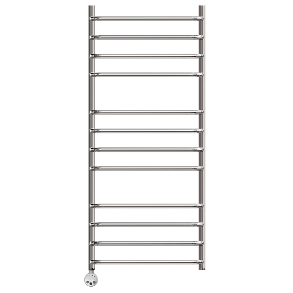 полотенцесушитель point нептун п12 pn09152e электрический, левый | правый, 50x120 см, хром