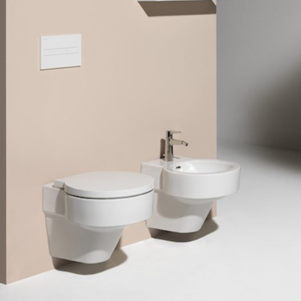 биде подвесное 53x39x43см laufen val 8.3028.1.000.302.1 с 1 отв. под смеситель, без боковых отв, цвет: белый