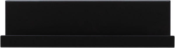 Полка Aquanet Магнум 00302224 30x80 см, открытая, черный матовый