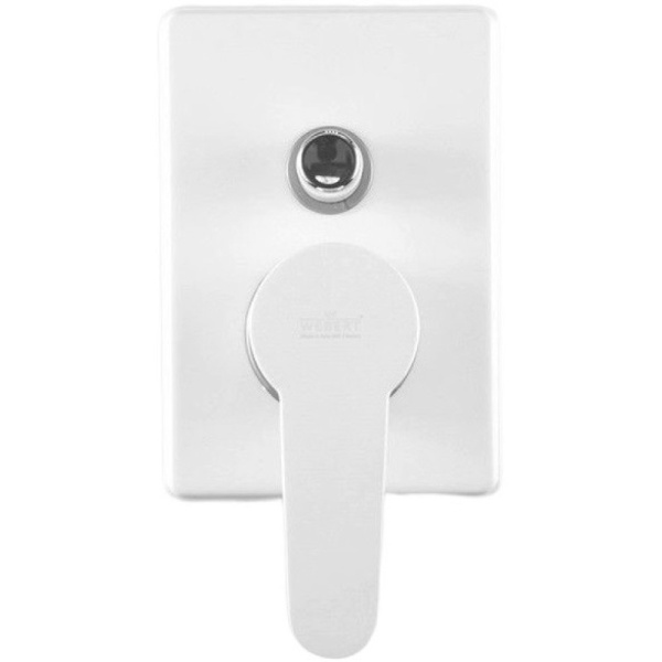 смеситель для душа webert sax evolution se860101740 цвет белый матовый