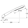 ручной душ 150 мм grohe rainshower icon 27633000