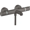 Термостат для ванны Hansgrohe Ecostat Comfort 13114340, шлифованный черный хром
