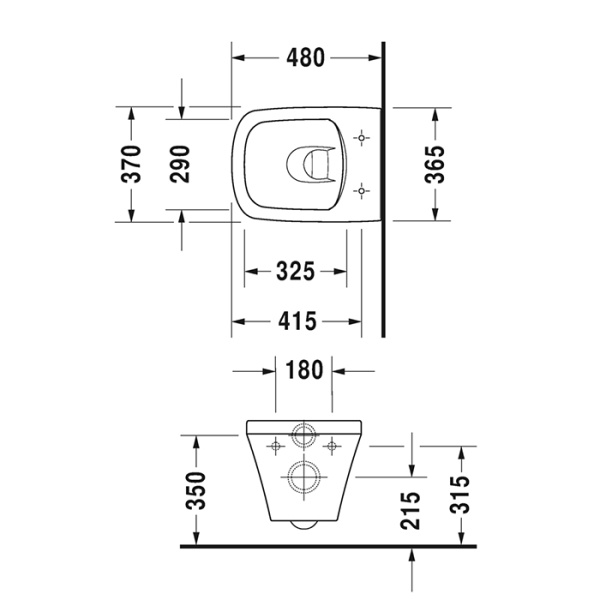 унитаз подвесной duravit durastyle 45710900a1 rimless с сиденьем с автоматическим закрыванием 