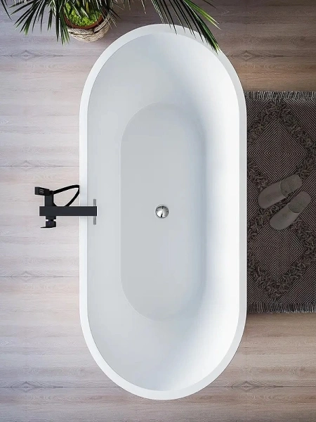 акриловая ванна ceruttispa resia 170x80 resia170 10304 без гидромассажа