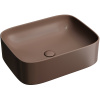 Раковина Ceramicanova Element CN6052MDB накладная, 50.5x38 см, темно-коричневая матовая