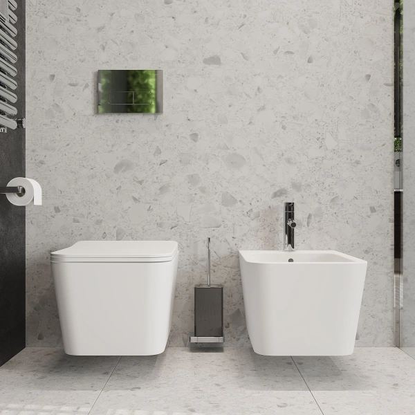 биде aqueduto macio mac0320 подвесное, 52.5х37 см, белый матовый