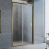 Дверь для душевой кабины в нишу Vegas Glass ZP 105 05 02 профиль бронза, стекло шиншилла