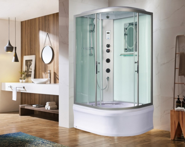 душевая кабина weltwasser ww500 halle 1204 120x90 l профиль хром стекло прозрачное