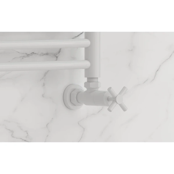 вентиль запорный угловой сунержа 12-1408-1234 3/4"x1/2" г/ш, белый глянец