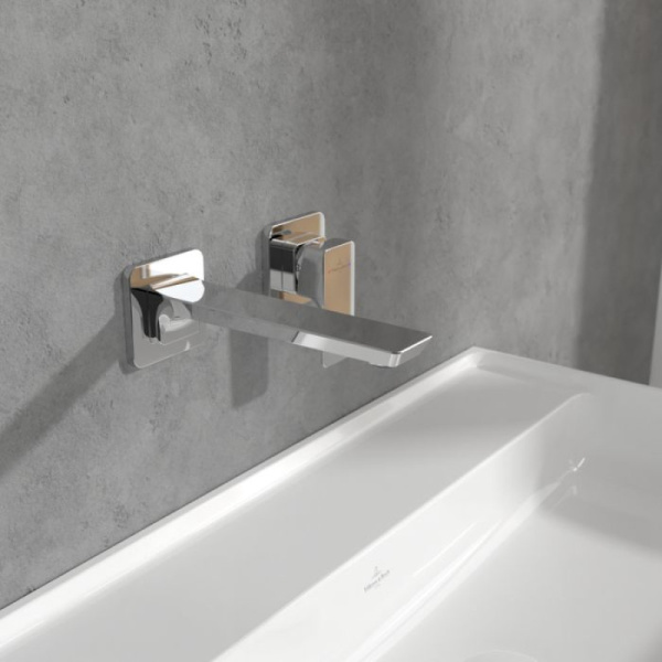 смеситель для раковины без донного клапана villeroy & boch subway 3.0 tvw11200700061