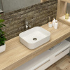 раковина накладная point меркурий 50 pn43832, белая