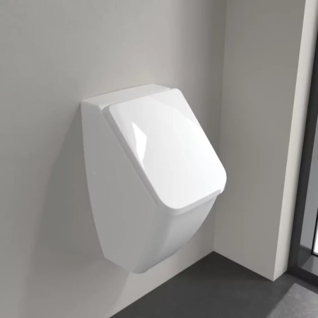 писсуар villeroy & boch venticello с сифоном 5504r1r1 с покрытием ceramicplus