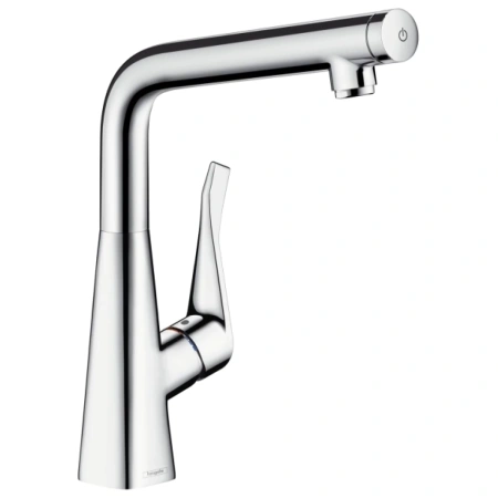 Смеситель для кухни Hansgrohe Metris Select M71 14883000, хром Смеситель для кухни Hansgrohe Metris Select M71 14883000, хром