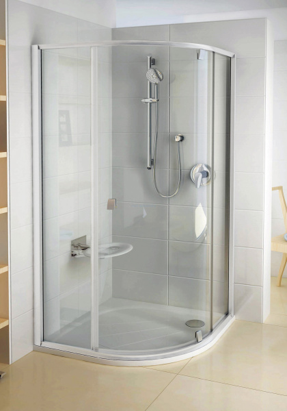 душевой поддон из искусственного камня ravak elipso pro 90×90 xa237701010 белый