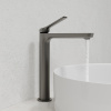 смеситель для раковины iddis parker pargm01i01 матовый графит