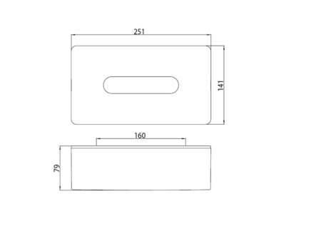 диспенсер для салфеток emco loft 0557 001 00