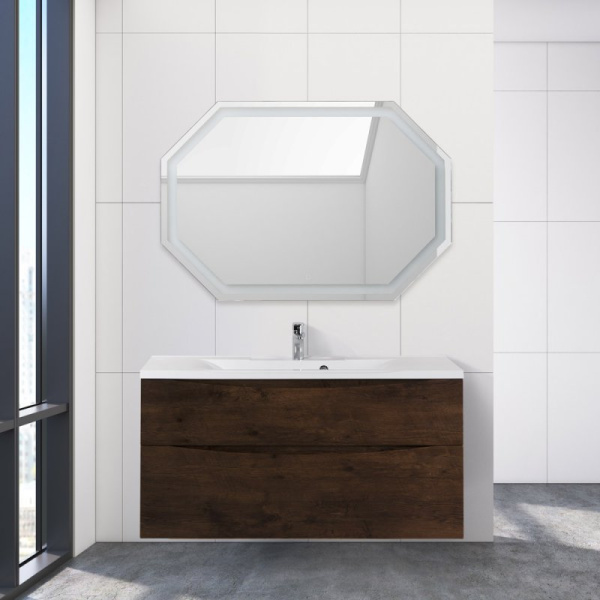 раковина belbagno 110 bb1100/450-lv-mr-pr белая