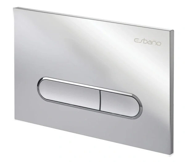 кнопка для инсталляции esbano ovl-17sc esinovl17sc глянцевый цвет хром
